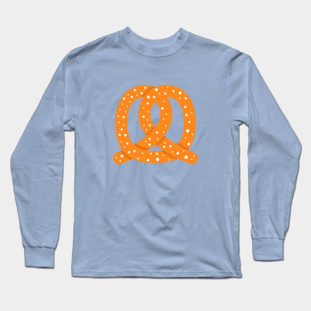 Pretzel heart Long Sleeve T-Shirt by UniqueDesignsCo